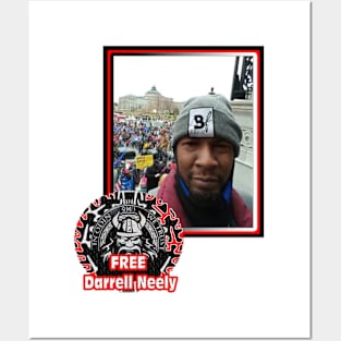 FREE DARRELL NEELY! Capital Event! Posters and Art